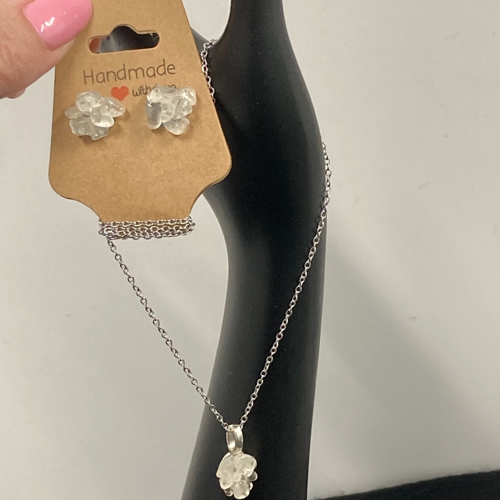 Sea Glass Necklace and Earrings. Real Sea glass.  See story. One of a kind! ❤️